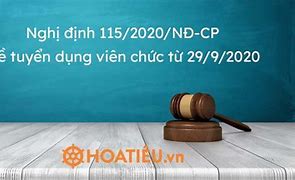 Nghị Định 115 Quy Định Tuyển Dụng Viên Chức 2024